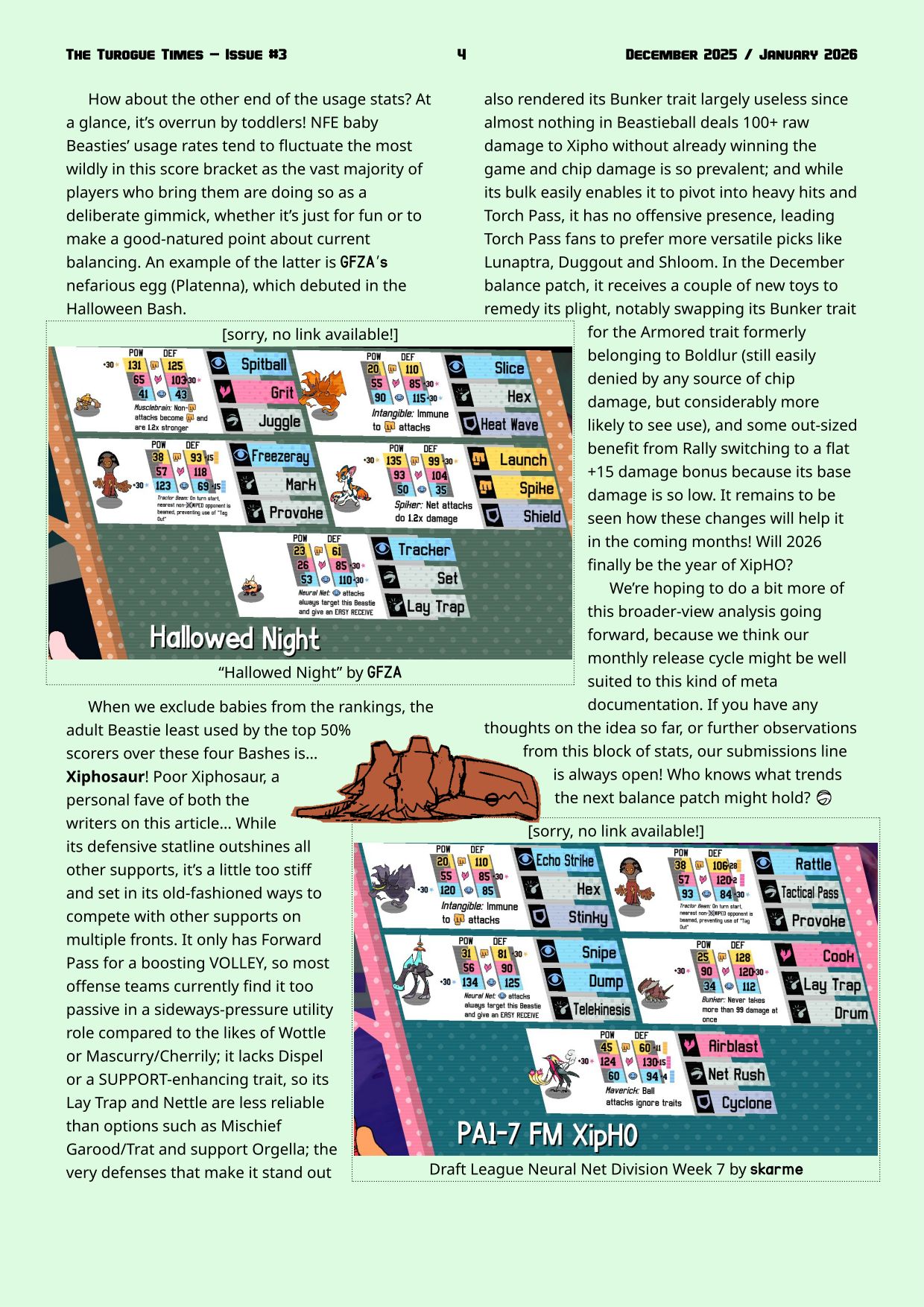 Page 4. Anniversary Bash retrospective